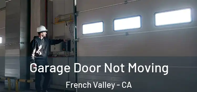  Garage Door Not Moving French Valley - CA