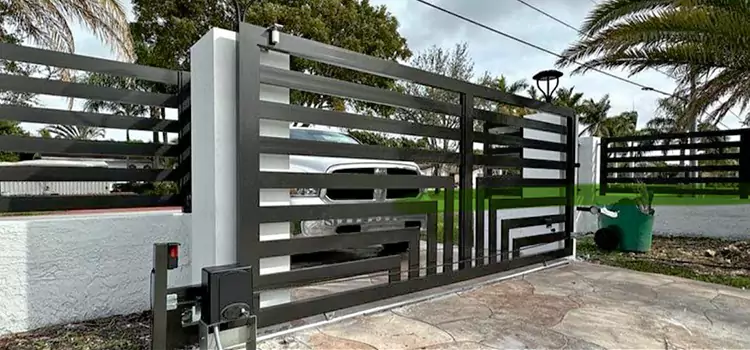 Automatic Driveway Gate Installation French Valley