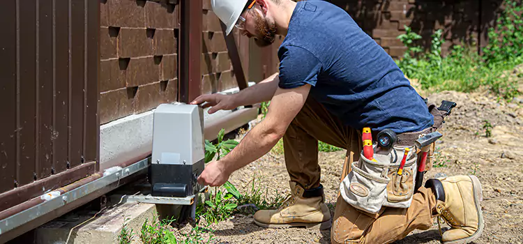 Electric Driveway Gate Installation French Valley
